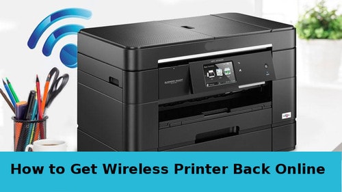 how to get wireless printer back online